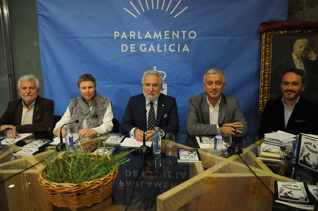 O presidente do Parlamento presenta en Castro Caldelas o libro “Portela Valladares: Ante el Estatuto”
